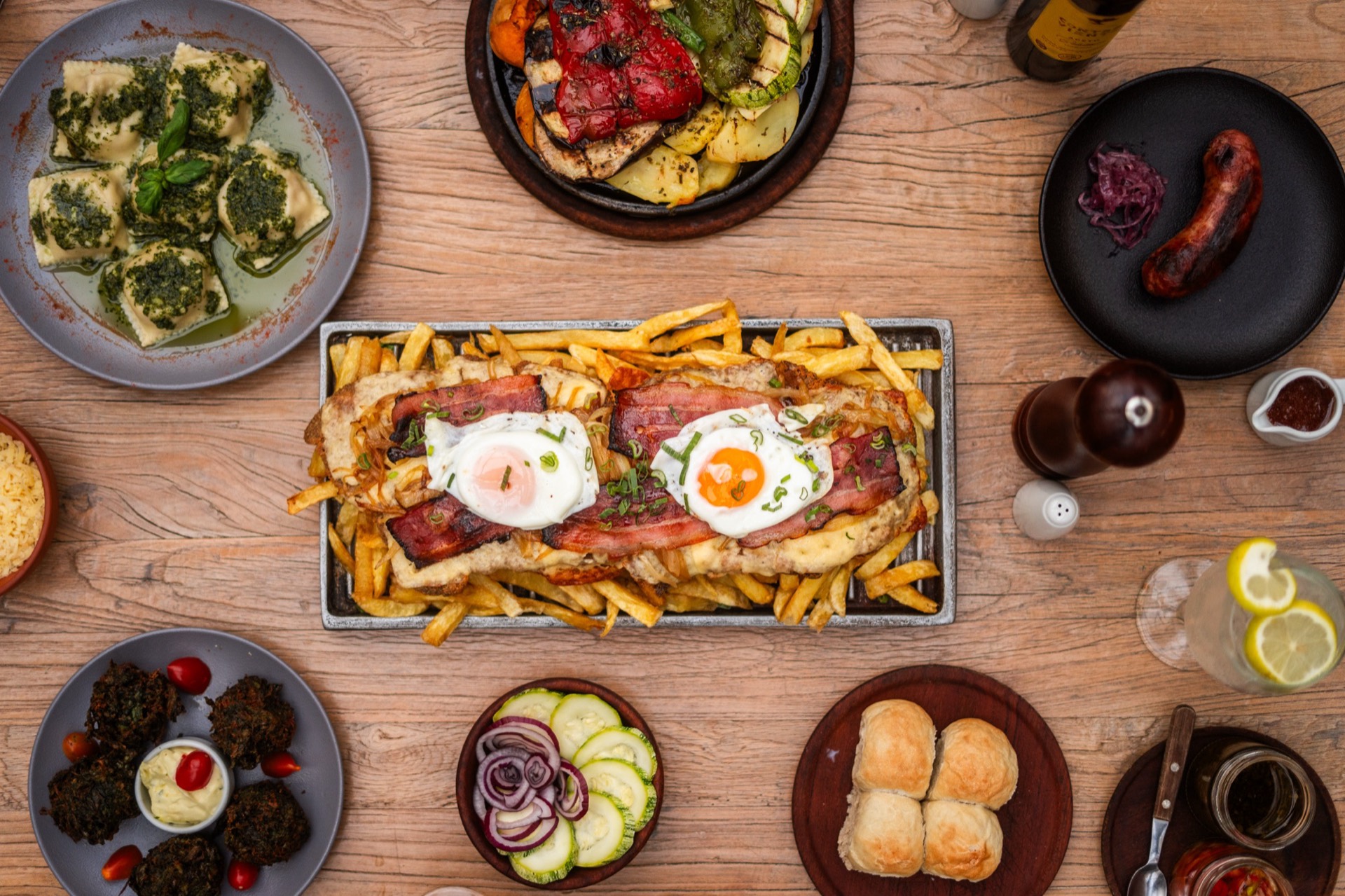 La mesa de La Payuca