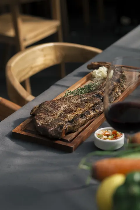 Asado en tabla